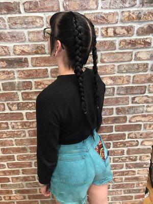 Dutch braids