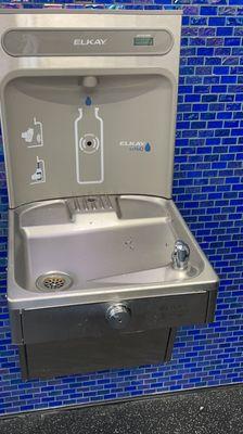 Broken water fountain