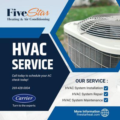 HVAC Service...claim your temperature!