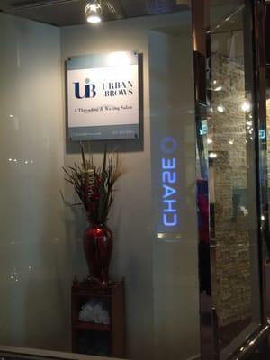 Urban iBrows Salon Window