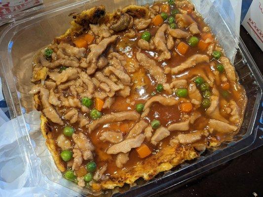 Pork egg foo young