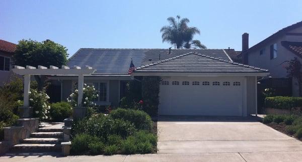 A 5.00kW roof integrated solar system in San Diego, CA.