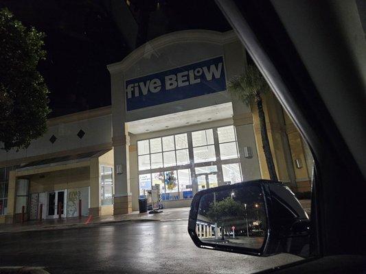 Five below Across from Dadeland Mall, 7260 N Kendall Dr, Kendall, FL 33156