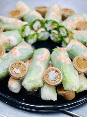 Shrimp Springroll Catering Platter