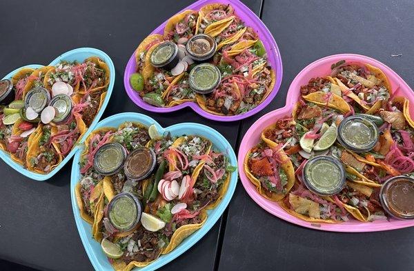 Valentine's Day Tacos