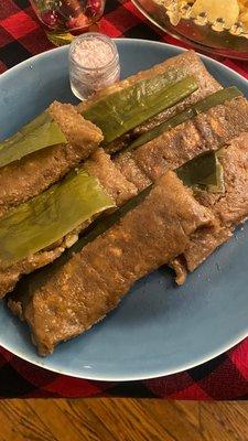 Puerto Rican pastelles