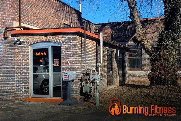 Burning Fitness Personal Training Gym at 1048 Niagara - Building Entrance