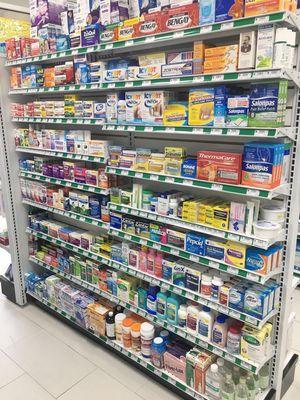 On the shelf medications & product selection