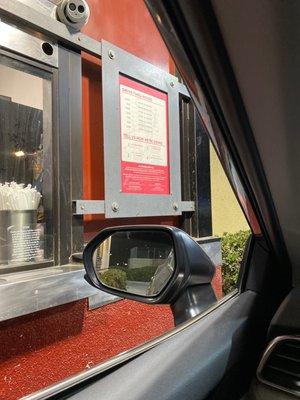 Drive thru was good today, they didn't forget anything today!!