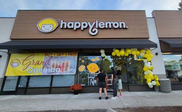 Now Open!! Happy Lemon Olympia!!!