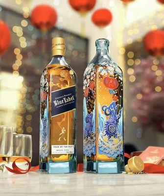 Year of the Rat. Blue Label. #KeepWalking #EnjoyResponsibly #BarmyWines