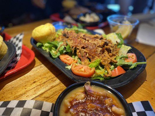 Pulled pork salad