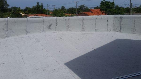 flat roof