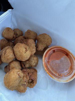 Fried mushrooms