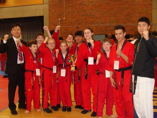 LMAA's Demo Team, Oregon Open TKD Tournament March 2012