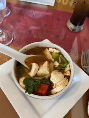 Tom Yum (lemongrass) soup