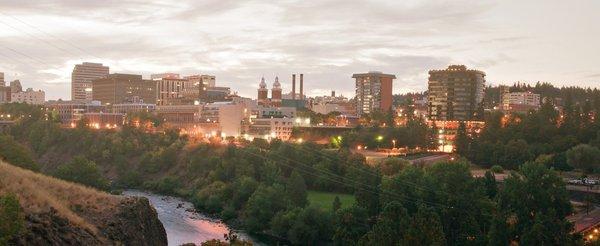 Spokane at Dusk