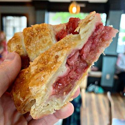 Strawberry rhubarb pie