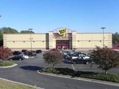 Storefront of Harbison Best Buy, taken from the Best Buy website listing this store