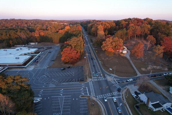 From Whitehouse Emissions Looking at Mill Creek and East Cherokee Drive