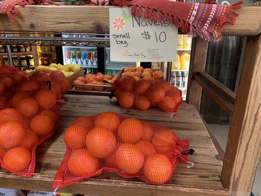 Small bag of navel oranges $10