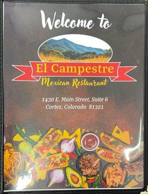 El Campestre Restaurat menu.