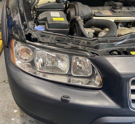 headlight restoration before and after