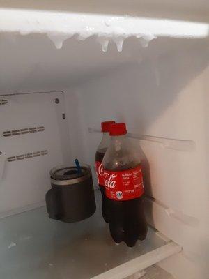 Freezer failing and dripping into refridg