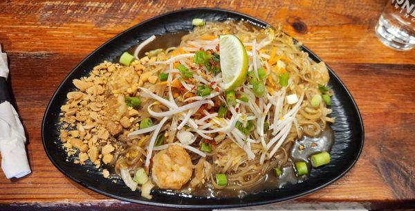 Pad Thai with shrimp