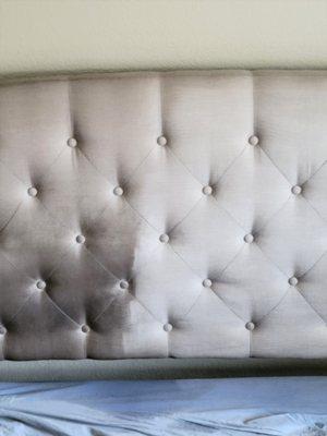 We have amazing results on fabric headboards