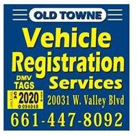 Old towne auto and trailer registration