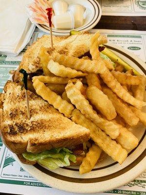 BLT and fries!