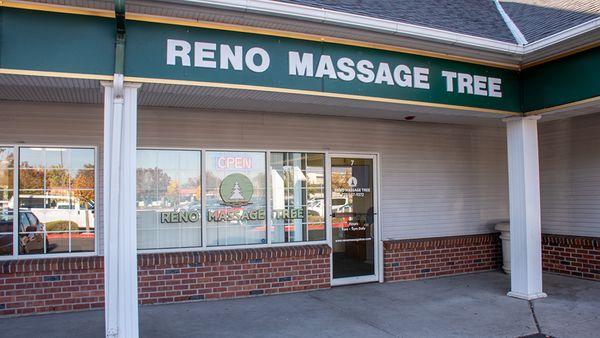 Reno Massage Tree open daily 9am-9pm.