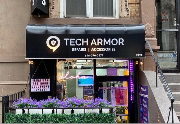 Tech Armor storefront 221 East 83rd Street (646) 370-3371