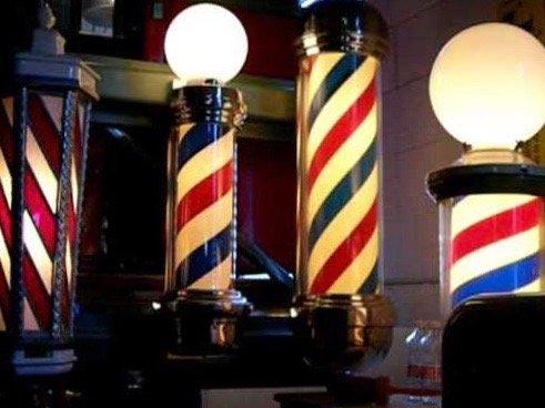 Barber Pole Collage