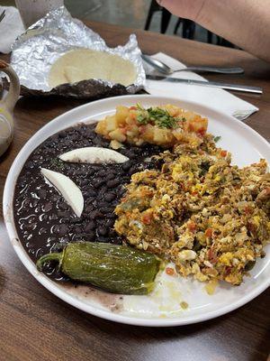 Machaca con huevo, very tasty!