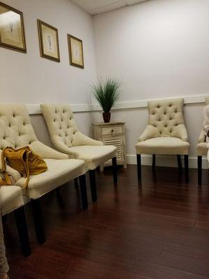 Mammogram waiting room