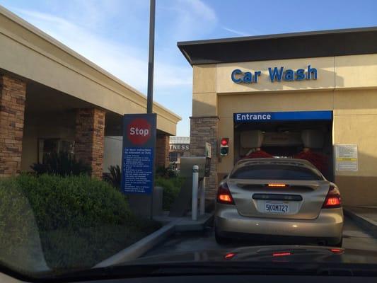 You can smell In n Out while at car wash :(