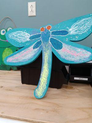 Arts and crafts. Huge dragon fly