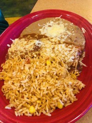 Kids Menu Enchilada