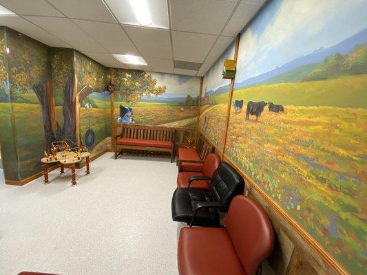 Our newly remodeled waiting room.