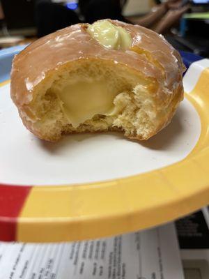 Glazed cream filled!!