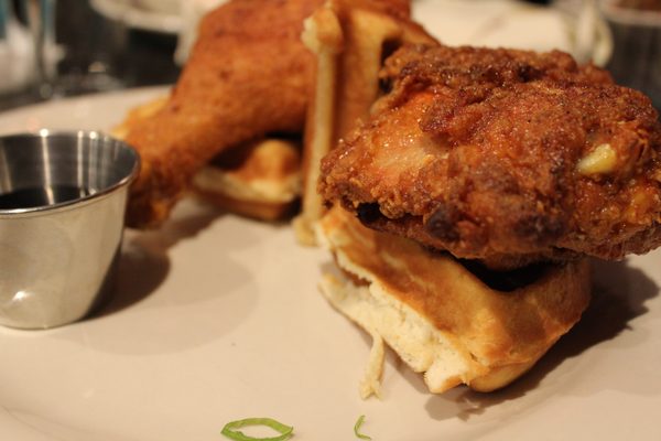 chicken and waffles