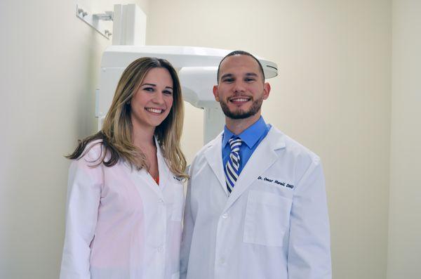 Dr. Diana Morell and Dr. Omar Morell