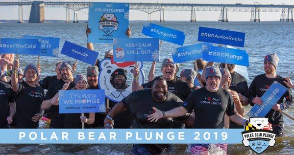 Polar Bear Plunge 2019 #RRRPlunge #PlungeMD #TeamRRR