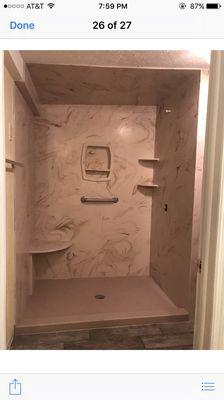 TerraStone shower by NGIS.