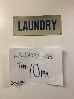 Again.  Laundry room nazi!