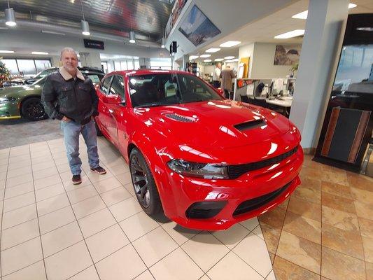 My friend Mark drove me to the dealership to pick up my new Redeye so he gets a spot in the review.