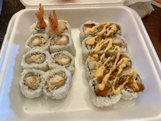 S13. Shrimp Tempura Roll S29. Crunchy Crab Roll