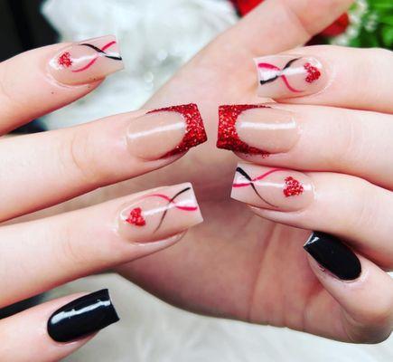 Valentines Nails